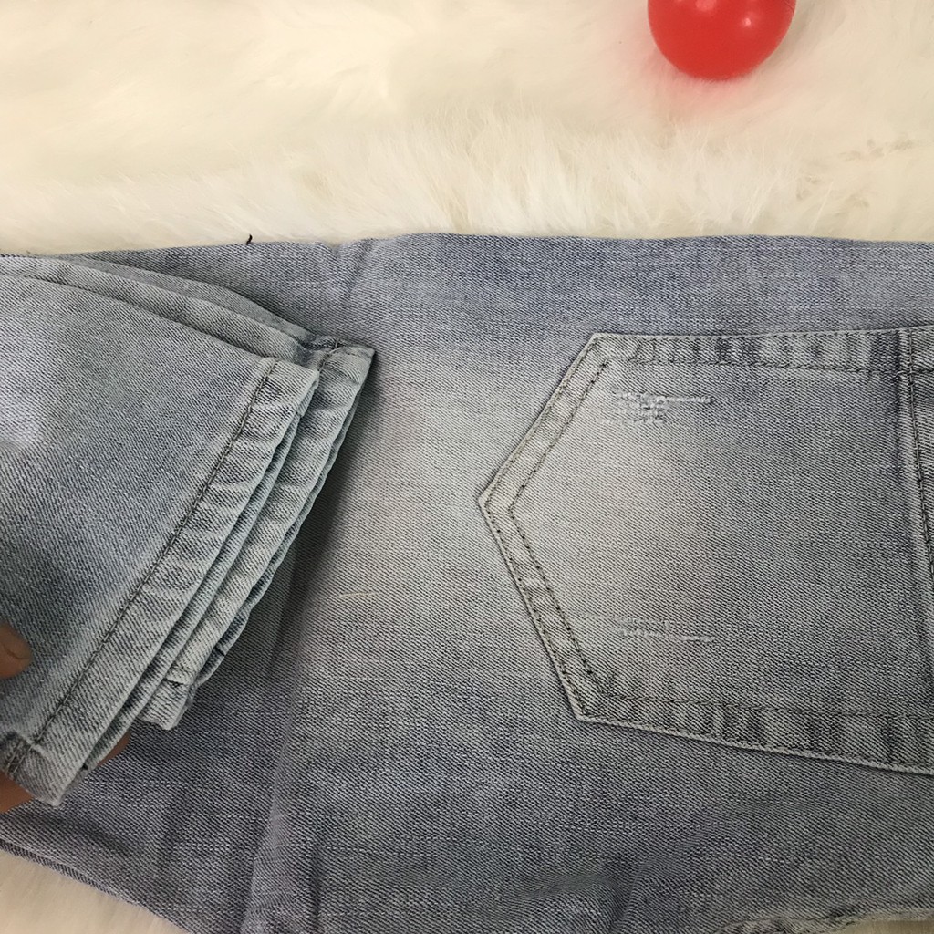 QUẦN JEAN NAM Rách Gối Cao Cấp Hàn Quốc Vải BÒ RÁCH | BigBuy360 - bigbuy360.vn