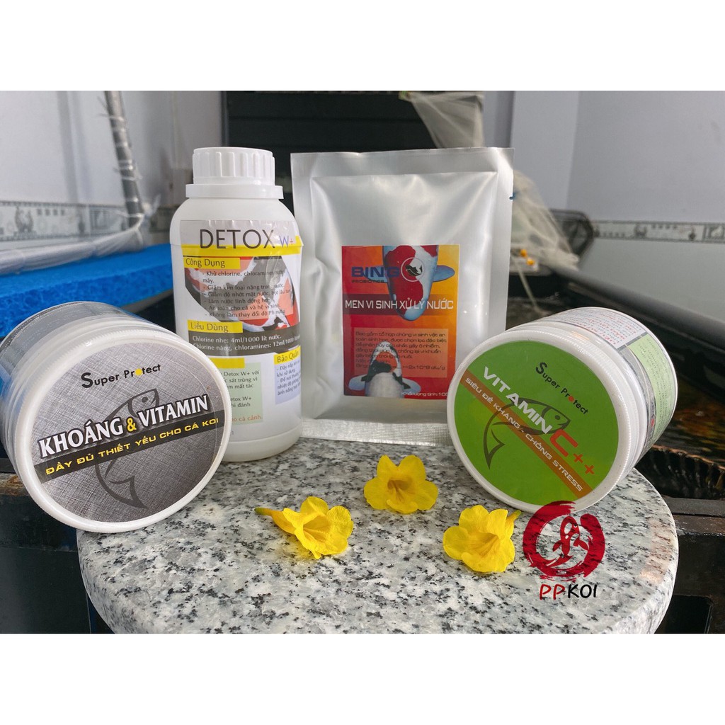 [Combo] Bộ sản phẩm Nước Sạch - Cá Đẹp