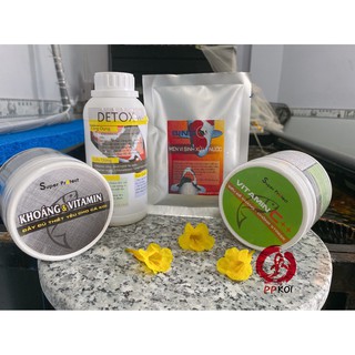 Bộ sản phẩm nước sạch - cá đẹp