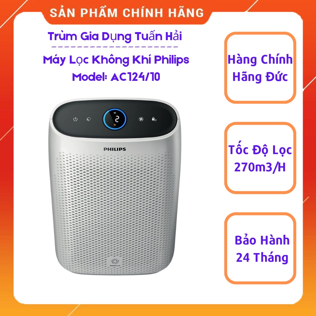 Máy Lọc Không Khí PHILIPS AC1214/10 [HÀNG NHẬP KHẨU ĐỨC CHÍNH HÃNG]