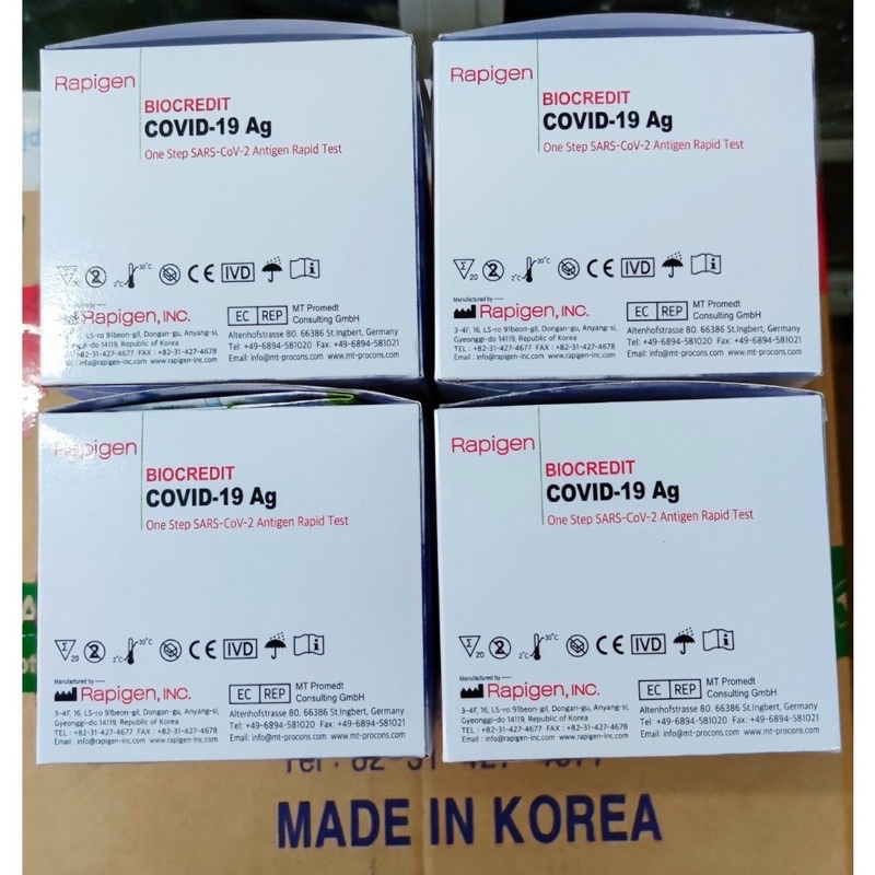 Test nhanh Biocredit Hàn Quốc