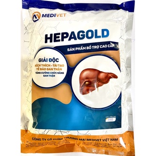 Hepagold Mát-gan, giải-độc cho gan-thận vật nuôi