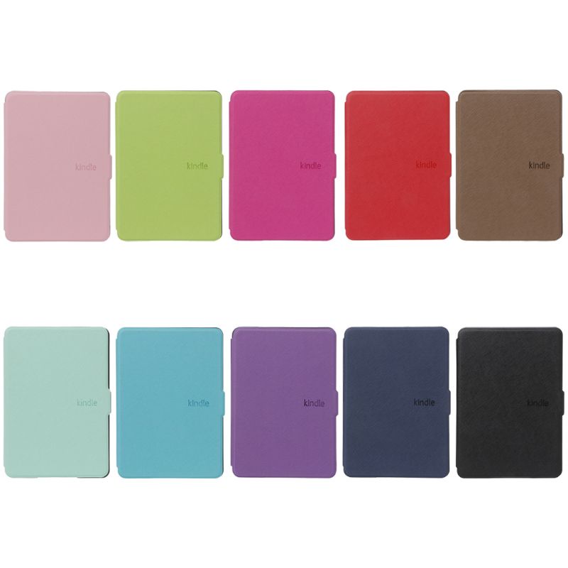 Bao Da Máy Đọc Sách Mỏng Nhẹ Kèm Giá Đỡ Sang Trọng Cho Amazon Kindle Paperwhite-3 / 2 / 1 e-book Ebader DP75SDI 6 ''