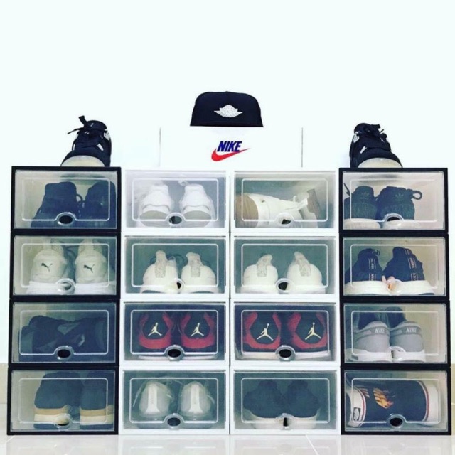 👟👞Set 6 hộp đựng giày👡👠 -Khỏi lo bừa bộn và bụi -Dễ lắp ráp theo ý của mình 💙Giá cực tốt 200k 1 set / 6 hộp