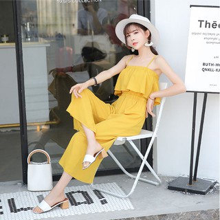 Jum quần bèo ngực 2 dây