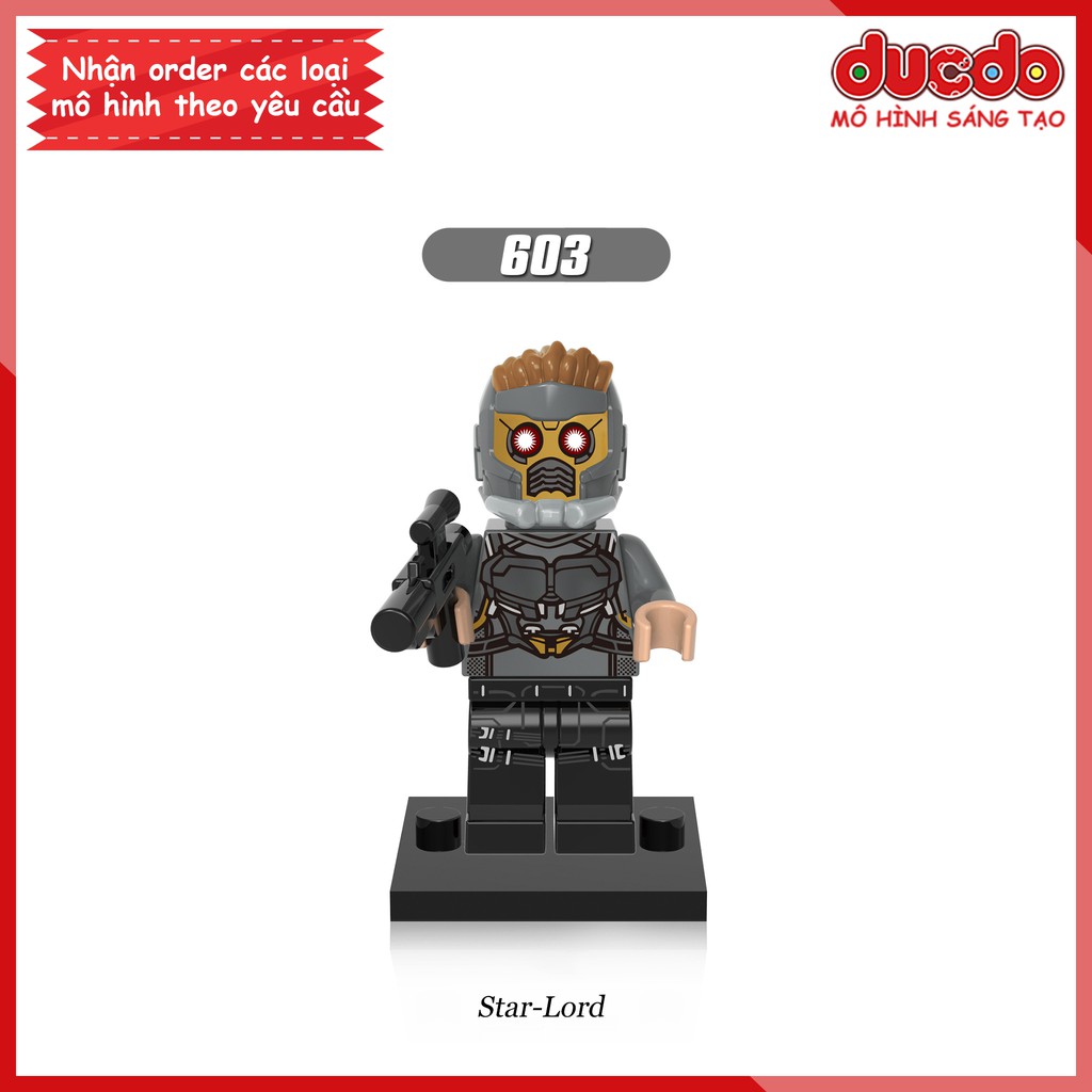 Minifigures Vệ binh dải ngân hà siêu đẹp - Đồ Chơi Lắp Ghép Xếp Hình Mini Mô hình Iron Man Xinh 0159