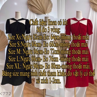 Đầm maxi xoắn ngực so hot