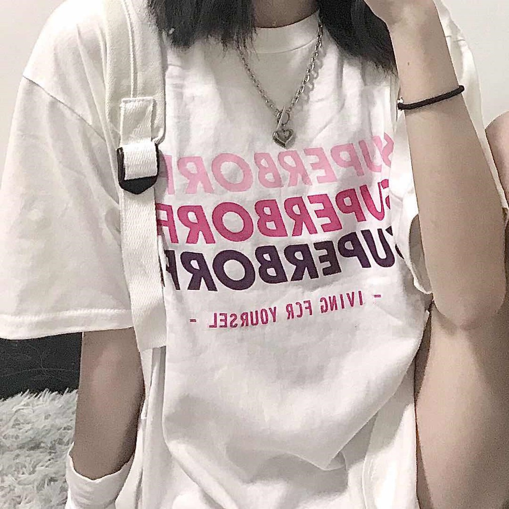Aó thun tay lỡ WILDSTORE , áo thun SUPERBORFD TL843