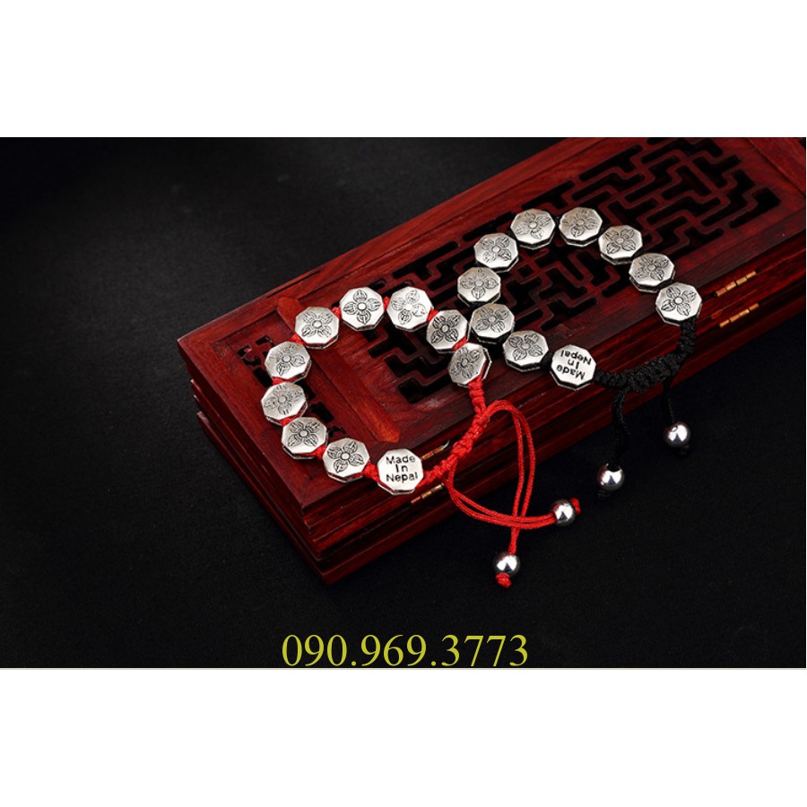 LẮC TAY BÁT BẢO - CHÙY KIM CANG PHẬT GIÁO TÂY TẠNG - LT111