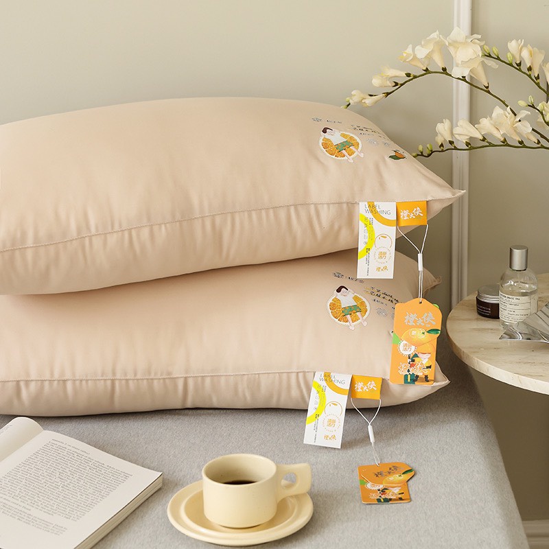 Gối Đầu , Ruột Gối Cao Cấp Lưu Hương Thơm Hoa Quả 48X74 Cm