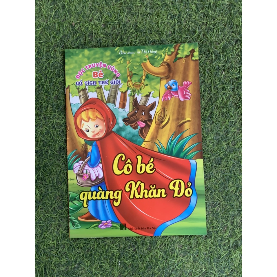 Sách Đọc truyện cùng bé Cổ tích thế giới - Cô Bé Quàng Khăn Đỏ