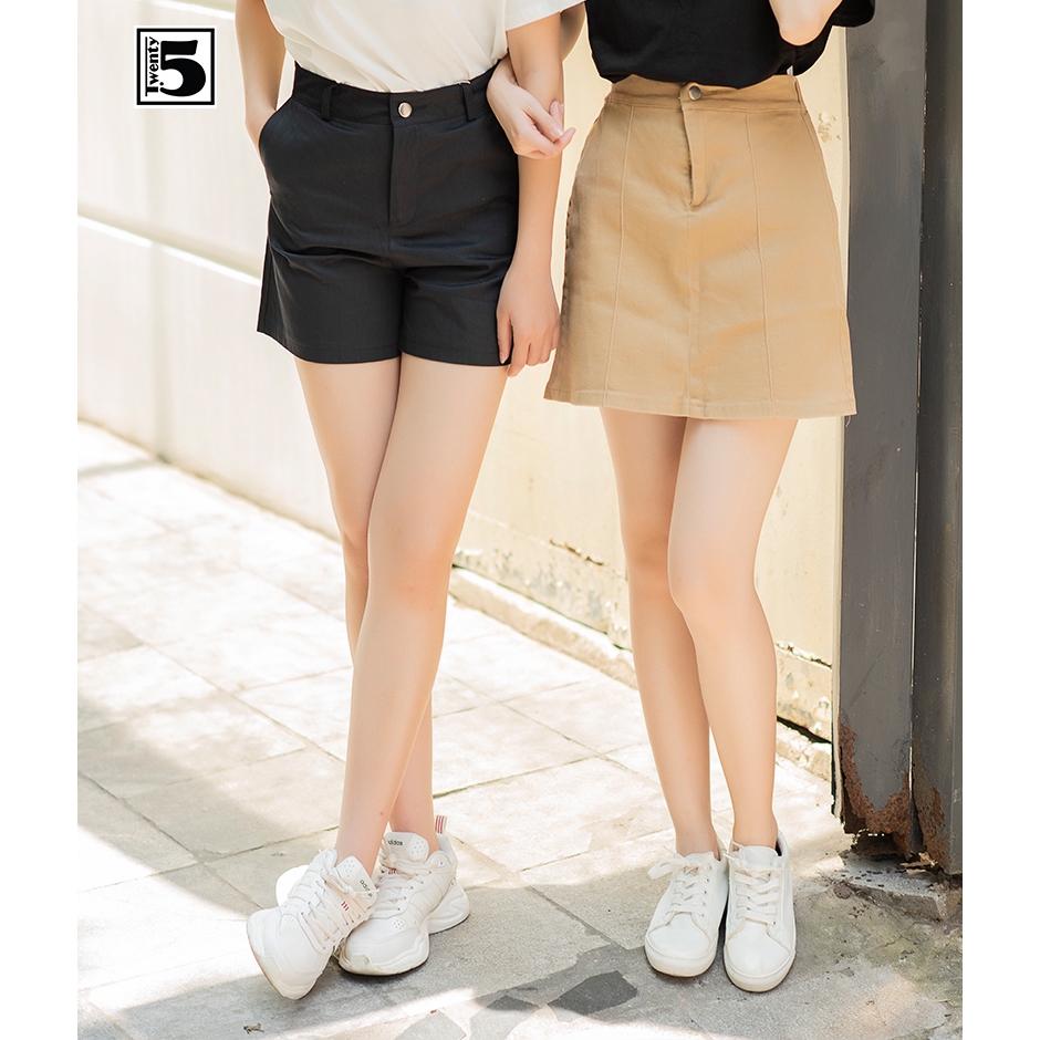 Quần short kaki nữ Twentyfive 3118