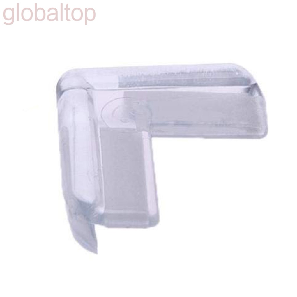 Set 4 miếng nhựa pvc trong suốt bọc góc bàn bảo vệ an toàn dành cho bé