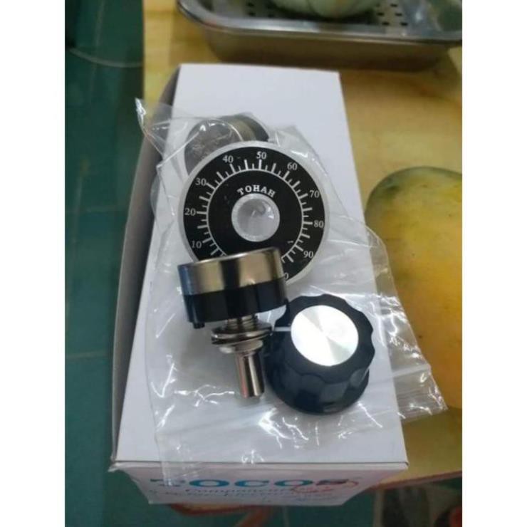 Tocos 500K biến trở B504, chiết áp. sử dụng trong nắp đặt tủ điện nồi nấu phở