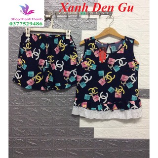ĐÙI REN Đồ bộ mặc nhà Cotton Trơn Big Size