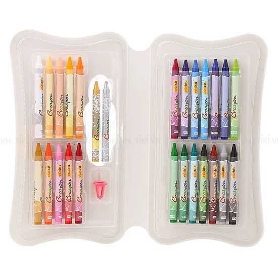 Bộ sáp màu Thiên Long Colokit 10/12/18/24 màu