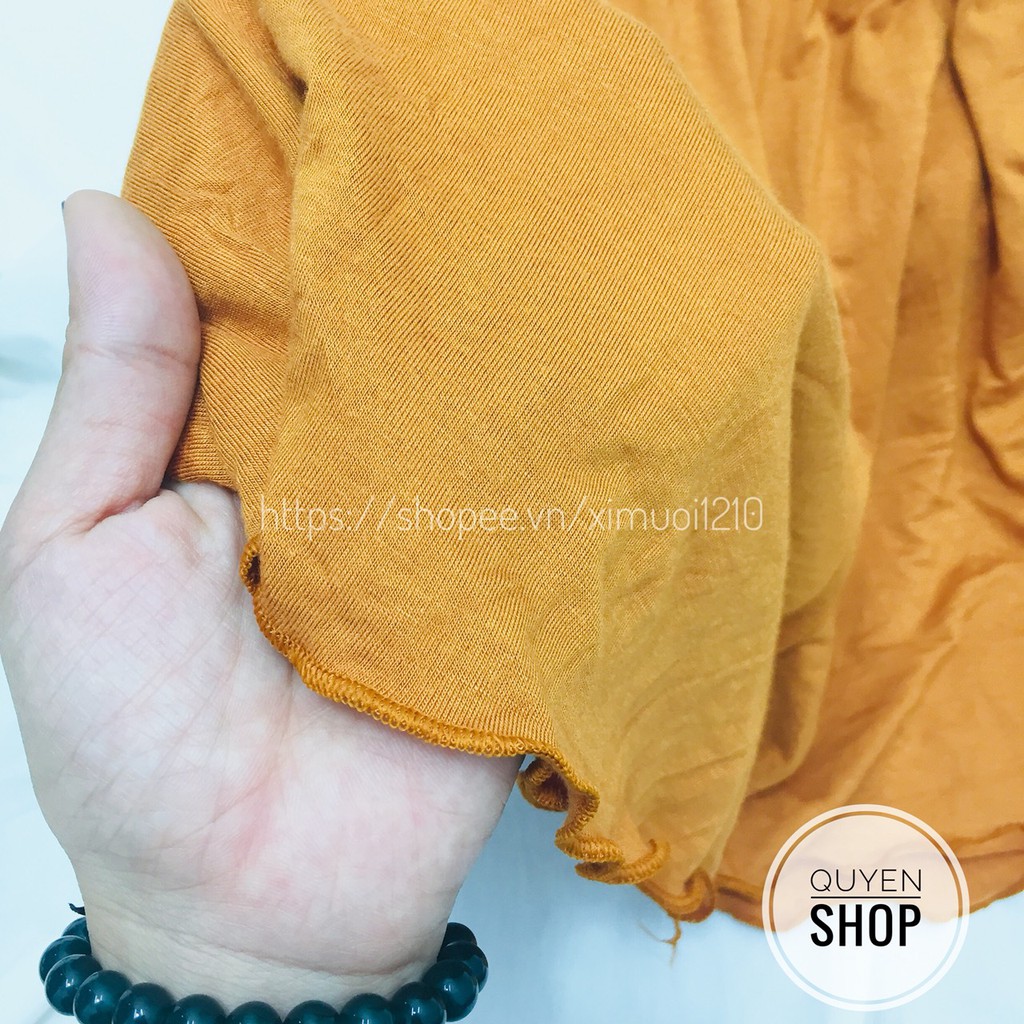 ♻Quần đùi thun xòe trơn cạp chun, Quần ngủ vải cotton lụa mịn mát co giãn [Video+Ảnh Thật]💚 | BigBuy360 - bigbuy360.vn