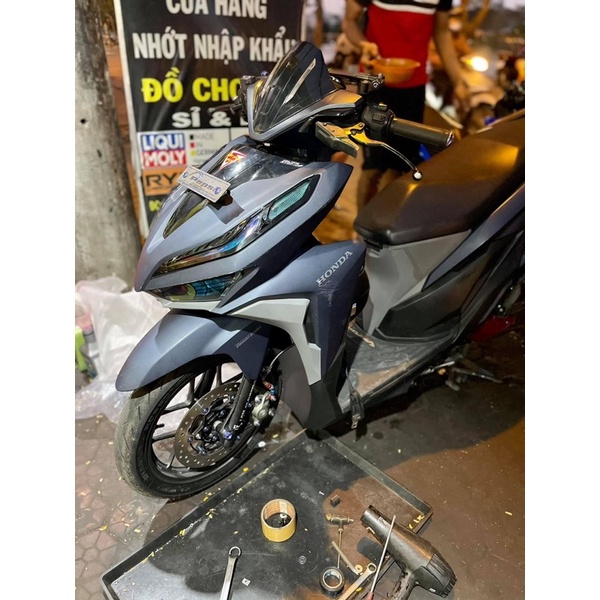 Bộ nhựa nhám Xám Gắn Vario Click 2018 - 2023 chính hãng honda
