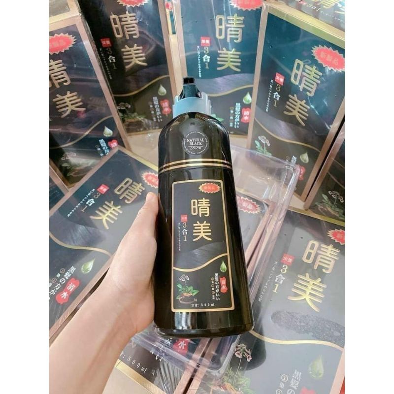 Dầu gội phủ bạc thảo dược Komi kích thích mọc tóc 500ml | BigBuy360 - bigbuy360.vn