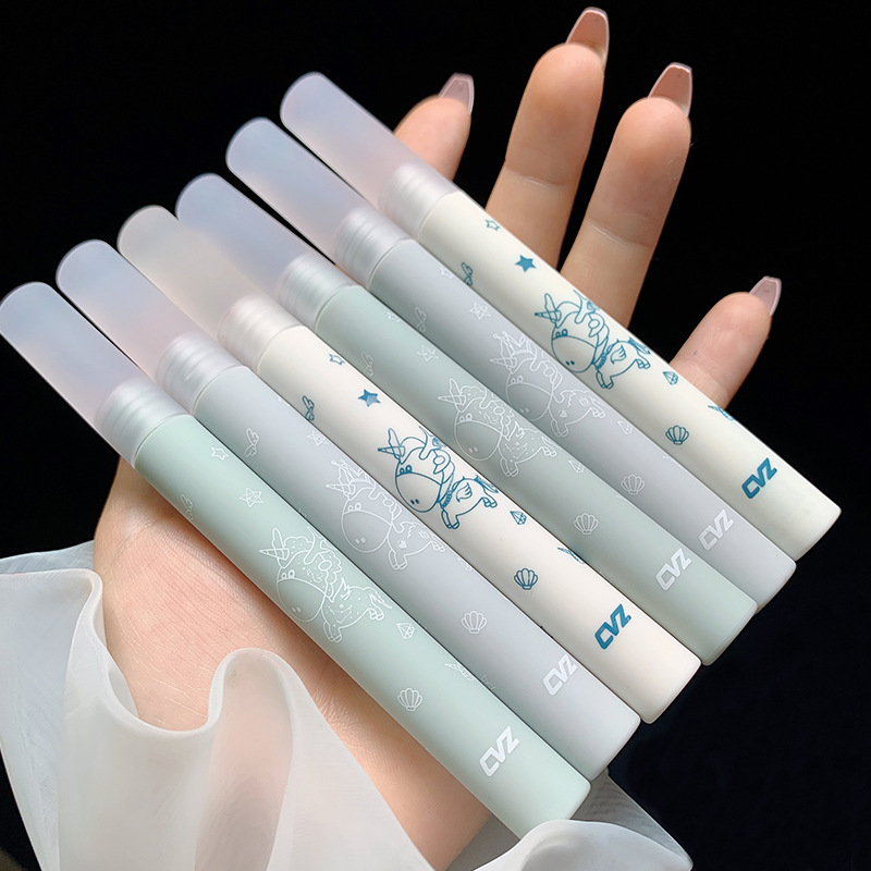 (hàng Mới Về) Son Lì Mềm Mịn Lâu Trôi Không Phai Màu Hình Que Kem Xinh Xắn | BigBuy360 - bigbuy360.vn