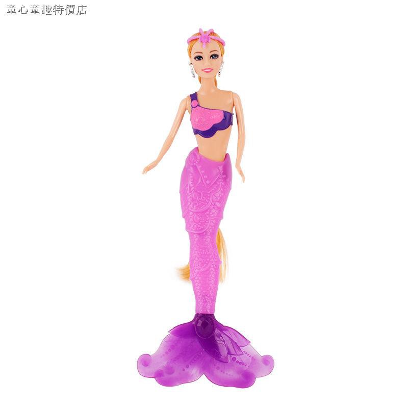 Búp Bê Barbie Nàng Tiên Cá Thay Đổi Màu Sắc Làm Quà Tặng Sinh Nhật Cho Bé