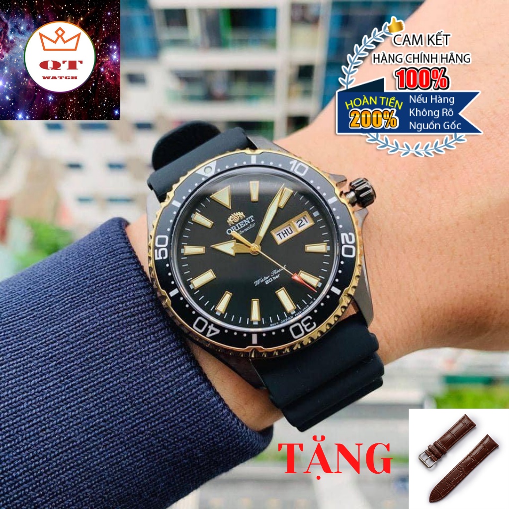 Đồng Hồ Nam ORIENT AUTOMATIC MAKO III RA-AA0005B19B Chính Hãng Tặng Dây Da Cao Cấp