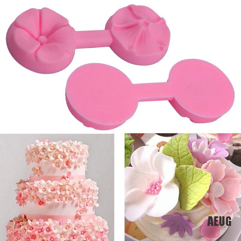 Khuôn silicone làm bánh hình hoa hồng 3D độc đáo tiện dụng