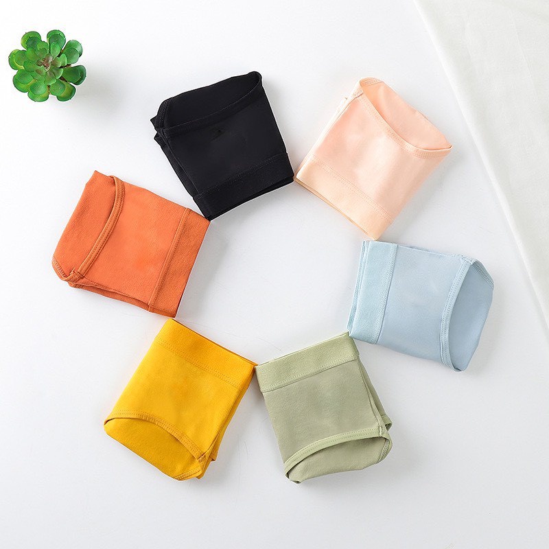 Quần Lót Nữ Cotton kháng khuẩn cạp cao mềm mại viền chun nữ tính mã A105
