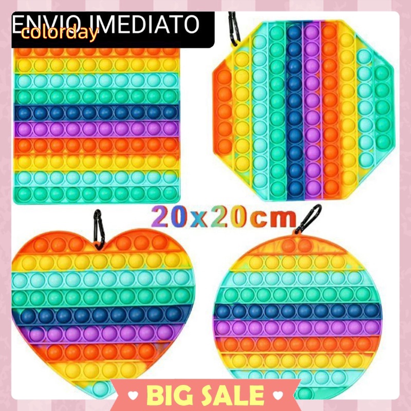 Kích thước lớn 20cm POP ÍT SIZE TO BÉ NÀO CŨNG THÍCH, Dày dặn dẻo dai