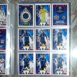 Thẻ Match Attax Champion League 18/19