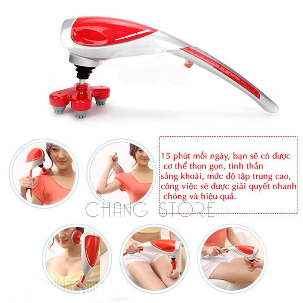 Máy Massage Cầm Tay 10 Đầu King Massager Cao Cấp