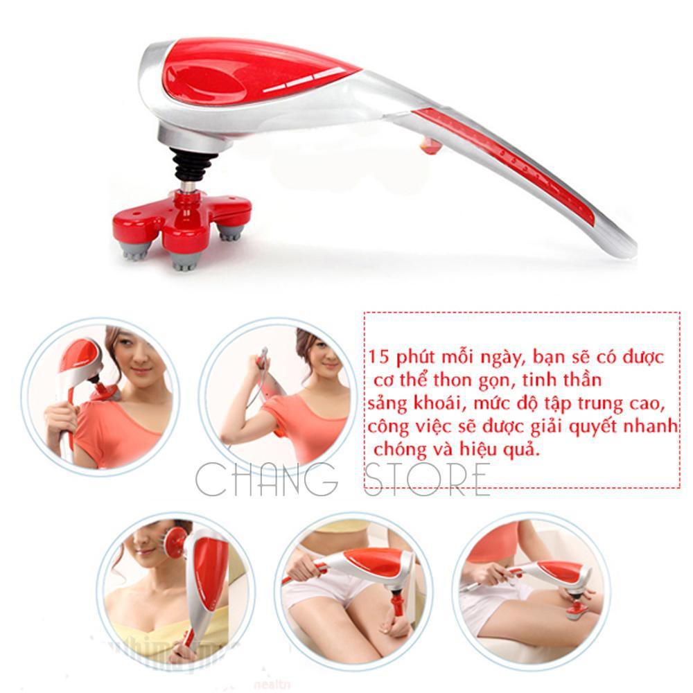 Máy Massage Cầm Tay 10 Đầu King Massager Cao Cấp