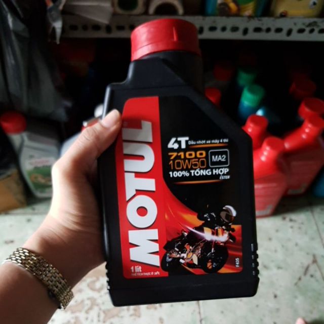 Combo Nhớt Motul 7100 + nước mát Yamaha + lọc nhớt Exciter chính hãng