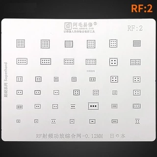 Vỉ làm chân công suất RF:2 và RF:1