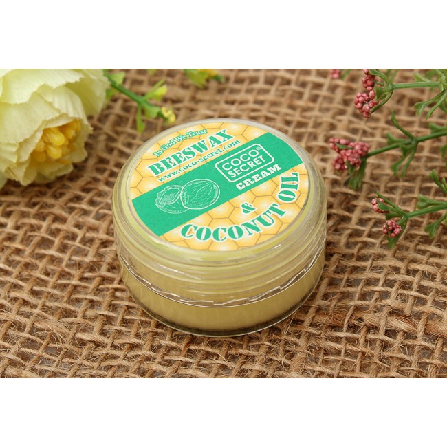 (2.2025) Kem dưỡng da dầu dừa sáp ong 100% thiên nhiên Coco Secret - Kem dưỡng ẩm - Kem chống nẻ