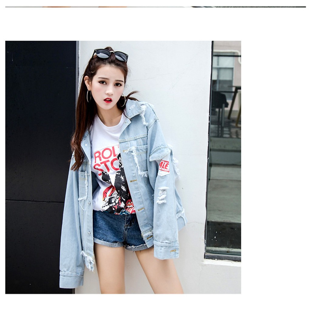Áo khoác bò unisex Nam Nữ