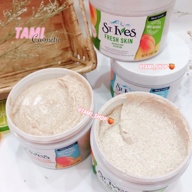 TẨY DA CHẾT TOÀN THÂN FACE &amp; BODY ST.LVES APRICOT SCRUB