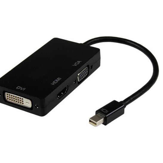 Bộ Chuyển Đổi Dp Thunderbolt 3 Trong 1 Sang Hdmi Vga Dvi