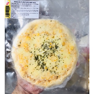 Bánh Pizza Bắp + Phô Mai ( chế biến sẵn, chưa nướng, size 16cm)