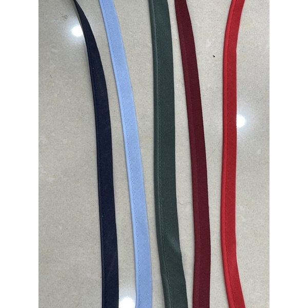 Dây viền lé pizama (dây gân ga gối )bó 10m/1màu