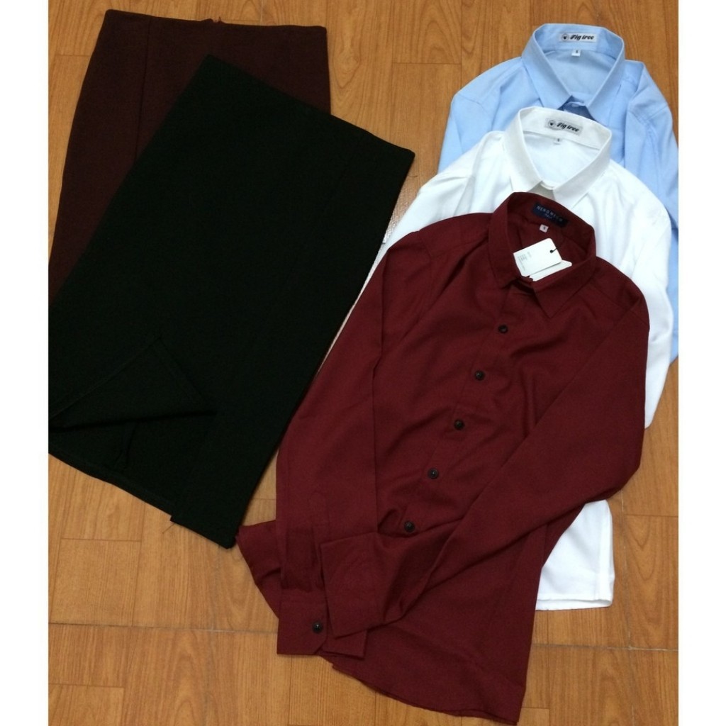 Áo Sơ Mi Nam Nữ Đủ Màu Chất Lụa Bóng Cao Cấp Hot Hit Năm Nay