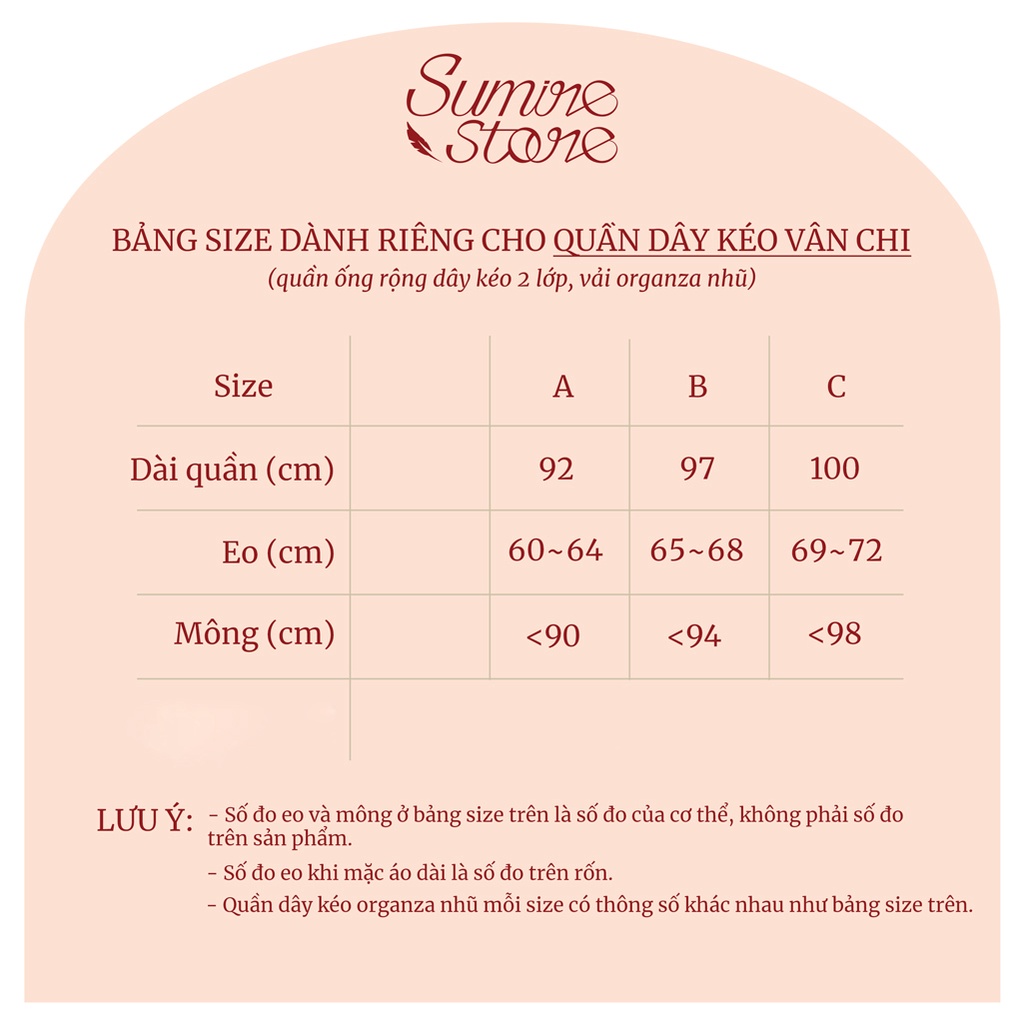 Sumire Store Quần Áo dài organza dây kéo ống rộng Vân Chi - 04 màu | BigBuy360 - bigbuy360.vn