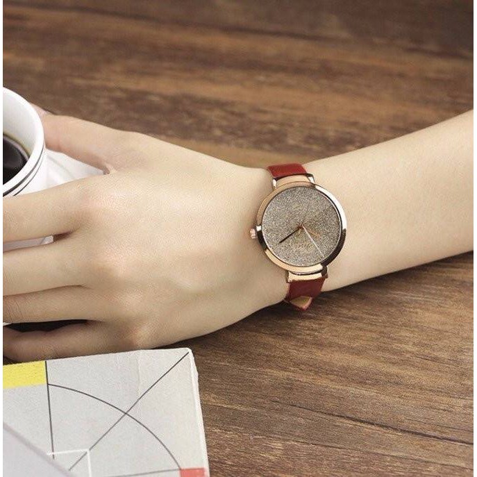 Đồng hồ thời trang nữ Viser VS03 mặt vát cực đẹp mặt to cá tính | BigBuy360 - bigbuy360.vn