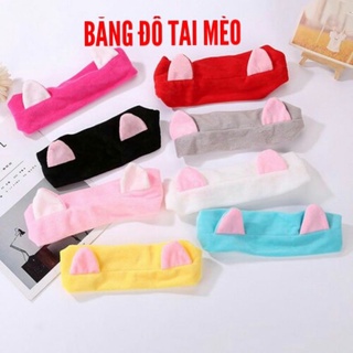 Băng đô tai mèo băng đô rửa mặt cho bạn nữ mã TGBD11