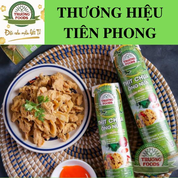 Thịt chua Trường Foods - ống nứa truyền thống  ship hỏa tốc 2h Hà Nội - đồ ăn vặt giá rẻ