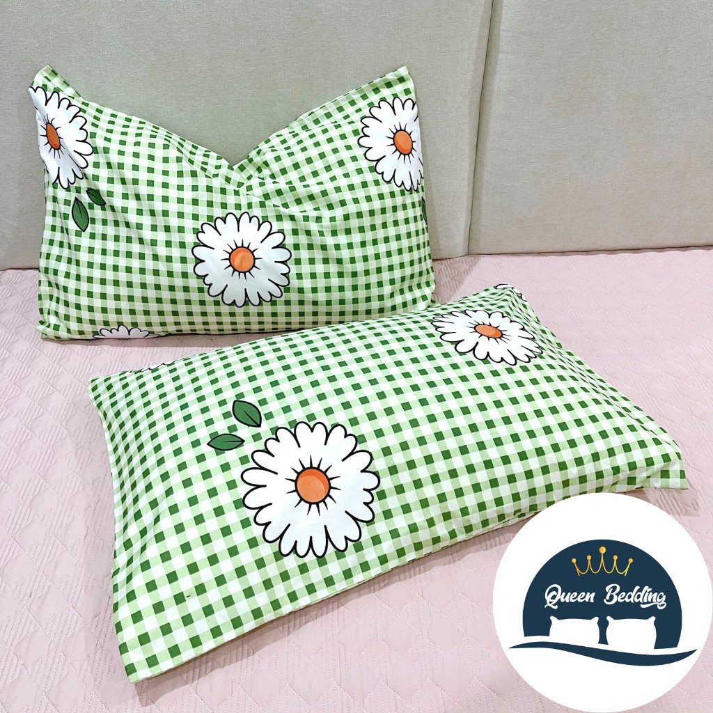 Vỏ Gối Nằm Poly Cotton Kích Thước 45x65cm Nhiều Họa Tiết, Dành Cho Thời Tiết Hè Thu