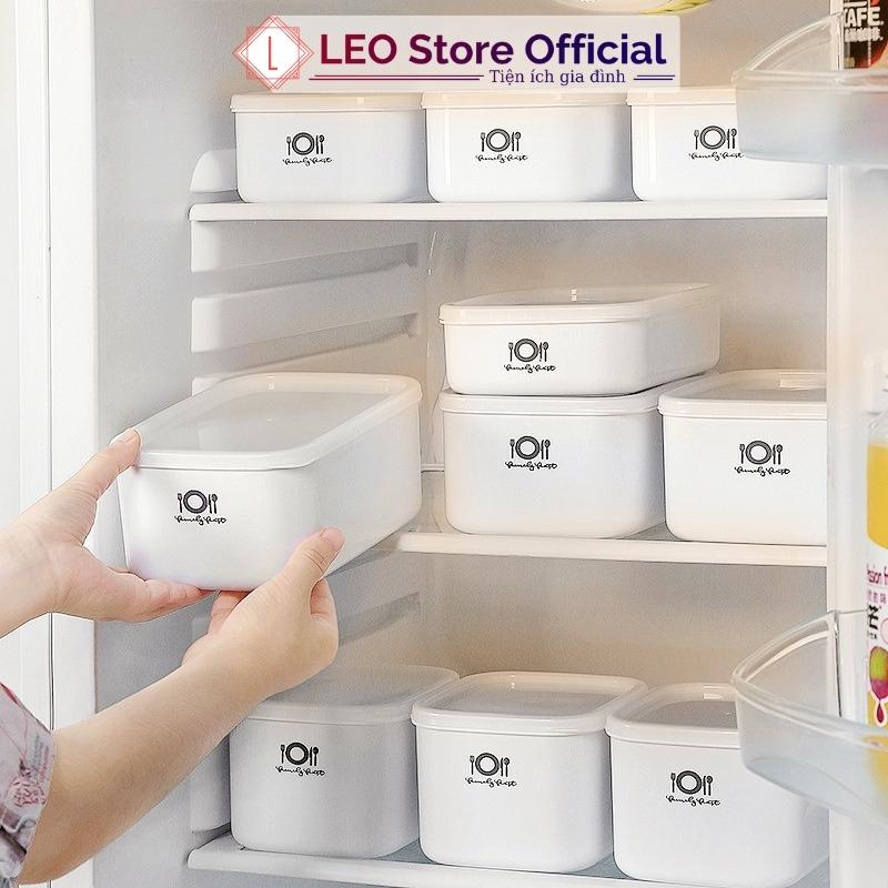 Hộp đựng thực phẩm tủ lạnh, Hộp trữ đông bảo quản đồ ăn chất liệu nhựa tupperware cao cấp an toàn quay lò vi sóng