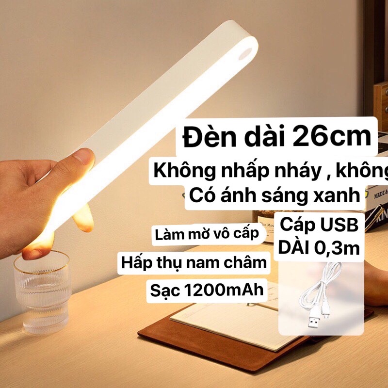 {Decor phòng} Đèn led cảm ứng tích điện , 1200mAh có thể dán ở mọi vị trí trong nhà