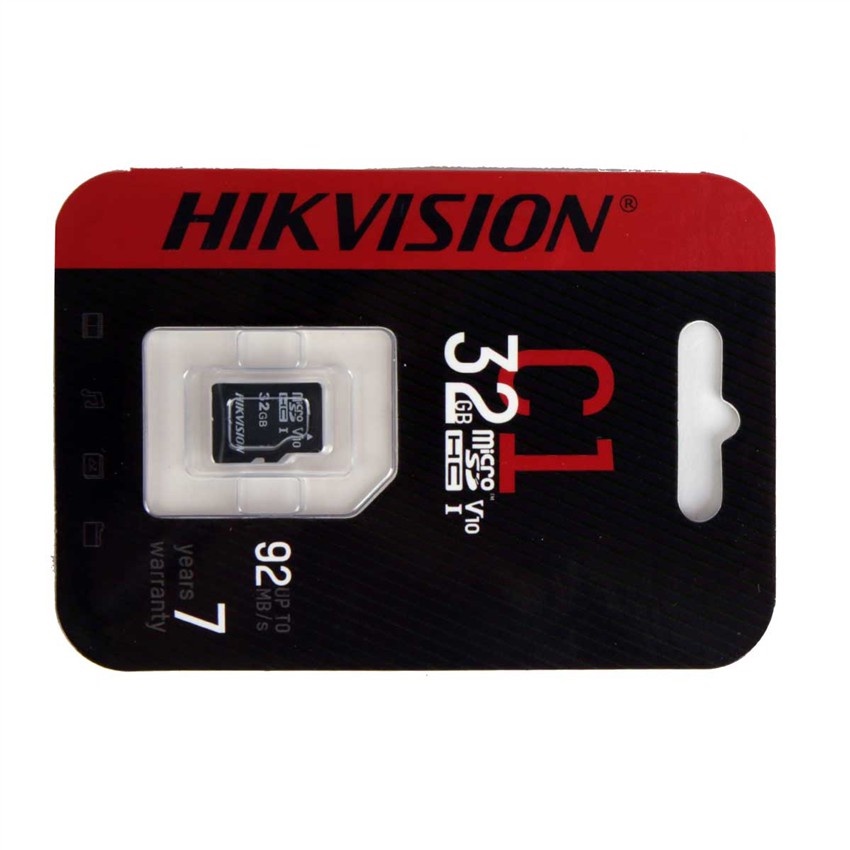 Thẻ Nhớ Micro SD HIKVISION 32GB/ 64GB - Tốc Độ Đọc Lên 92m/s - Dùng Cho Tất Cả Các Thiết Bị Hỗ Trợ Thẻ Nhớ Gắn Ngoài