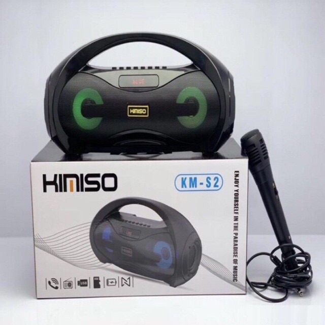 Loa karaoke km-s2 Tặng kèm mic.